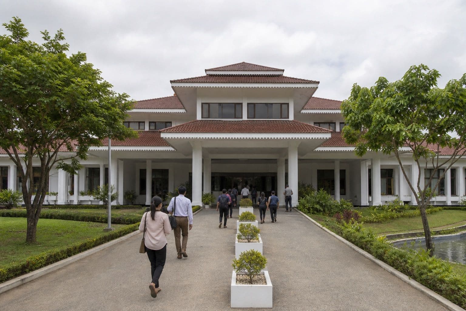 Sri Lanka Department of Immigration passport office exterior