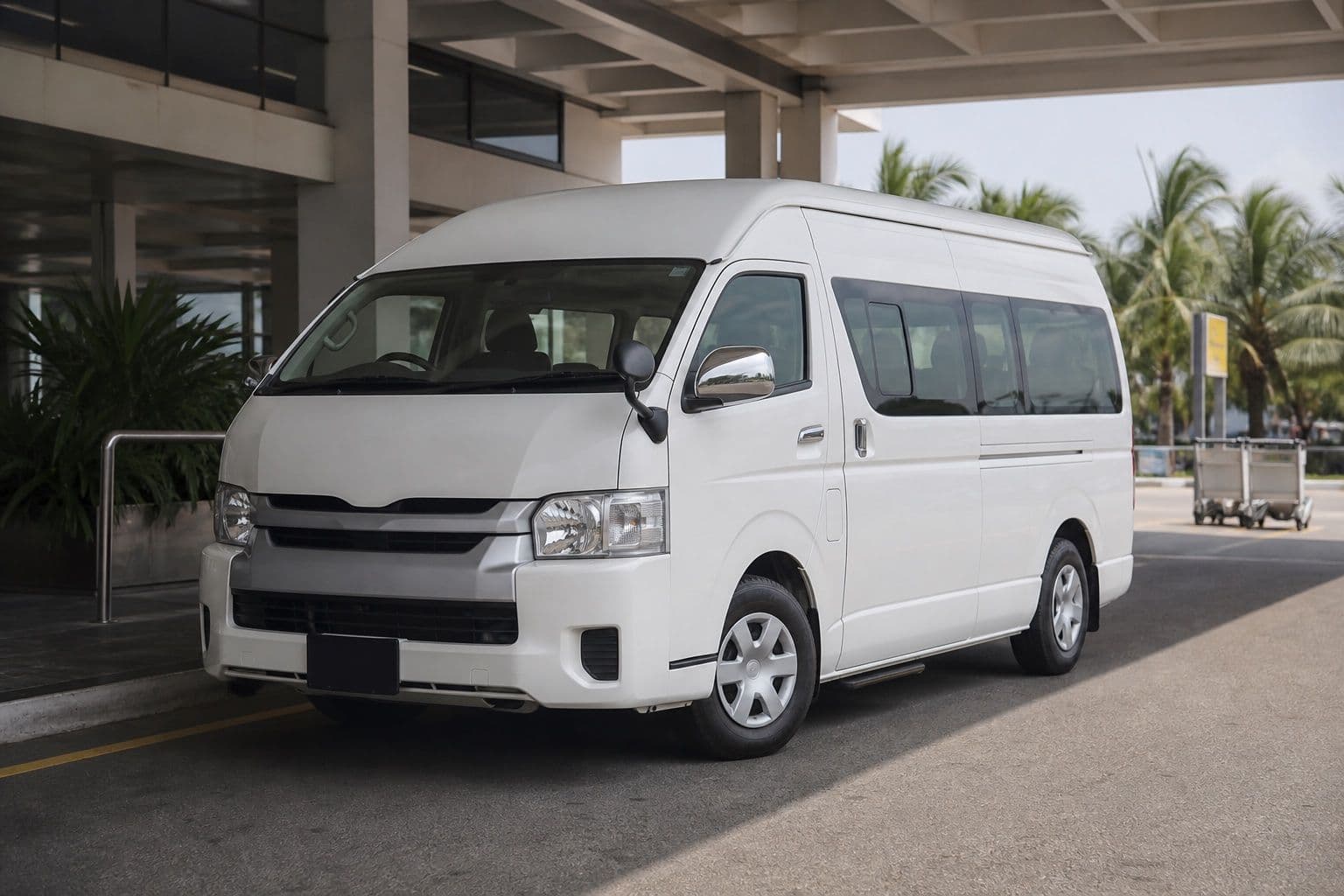 Toyota KDH passenger van for group transfers in Sri Lanka