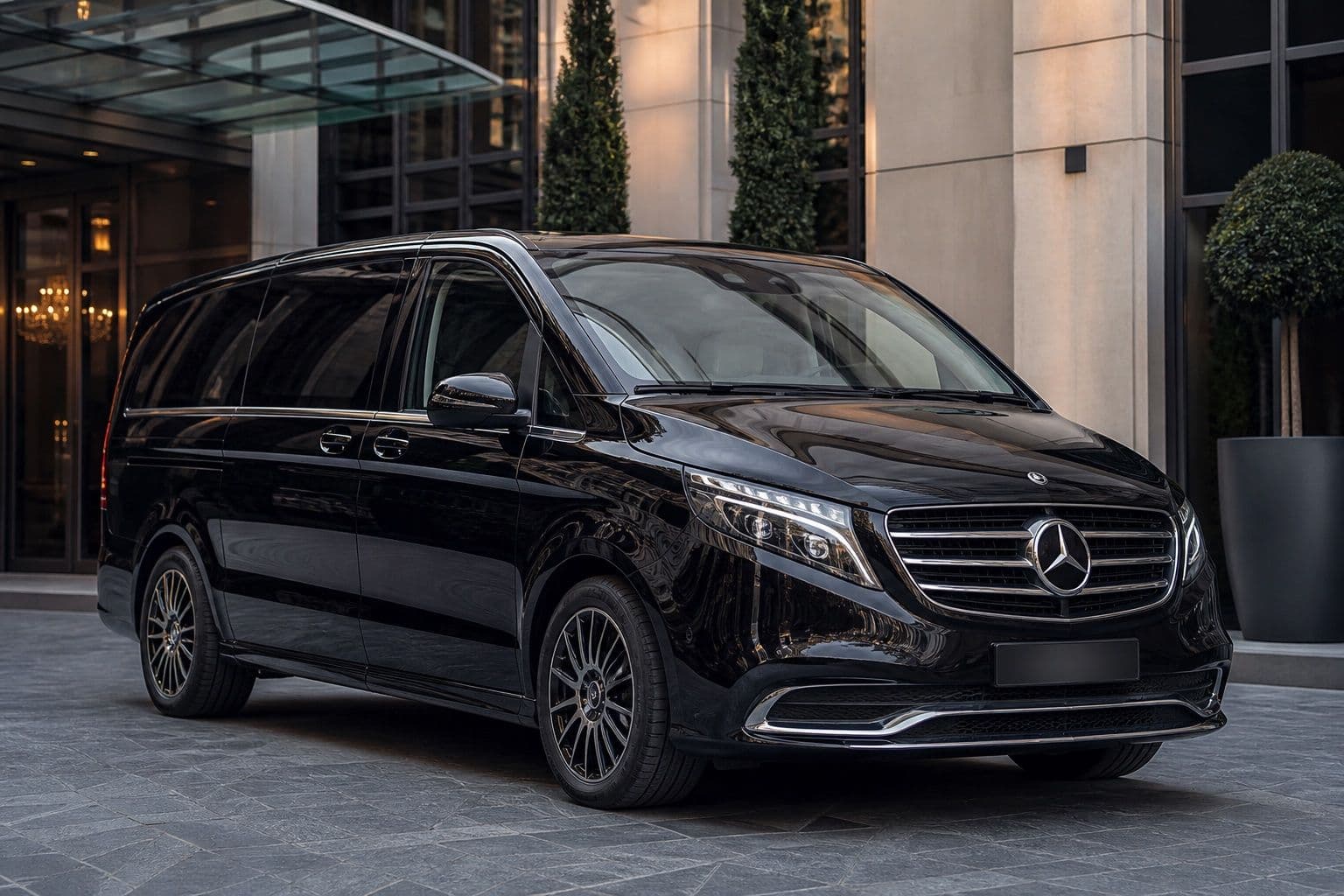 Mercedes-Benz V-Class luxury van for VIP transfers